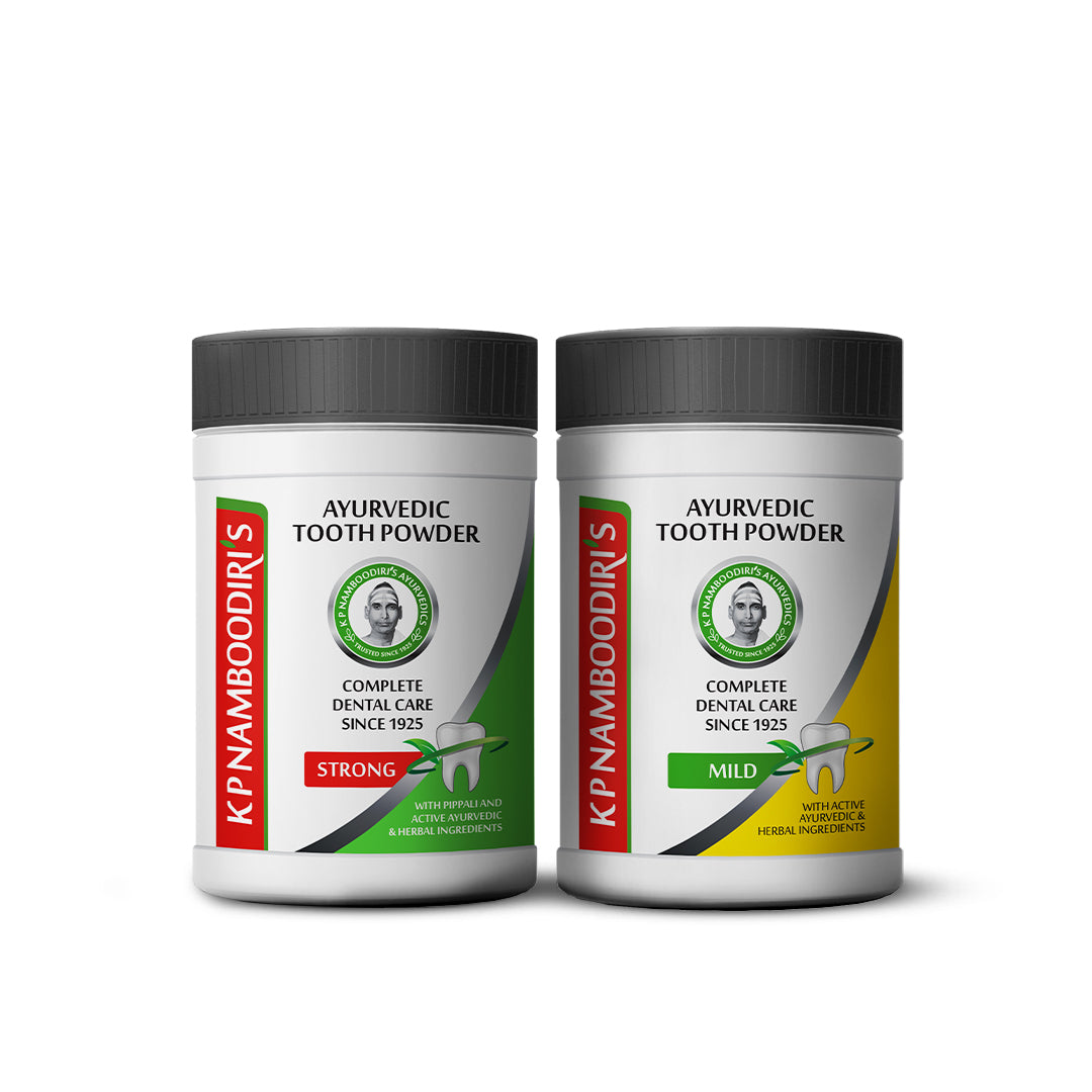 Toothpowder Combo - (Mild + Strong) 80gm