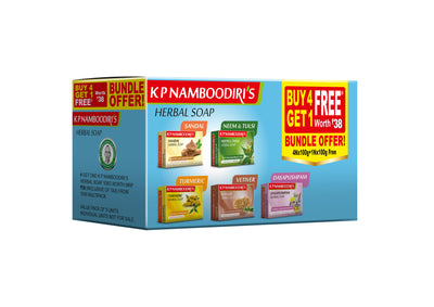 Herbal Soap Bundle Offer - Buy 4 Get 1 Free