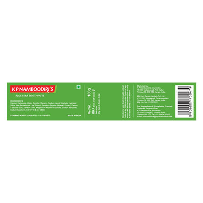 Aloe Vera Toothpaste