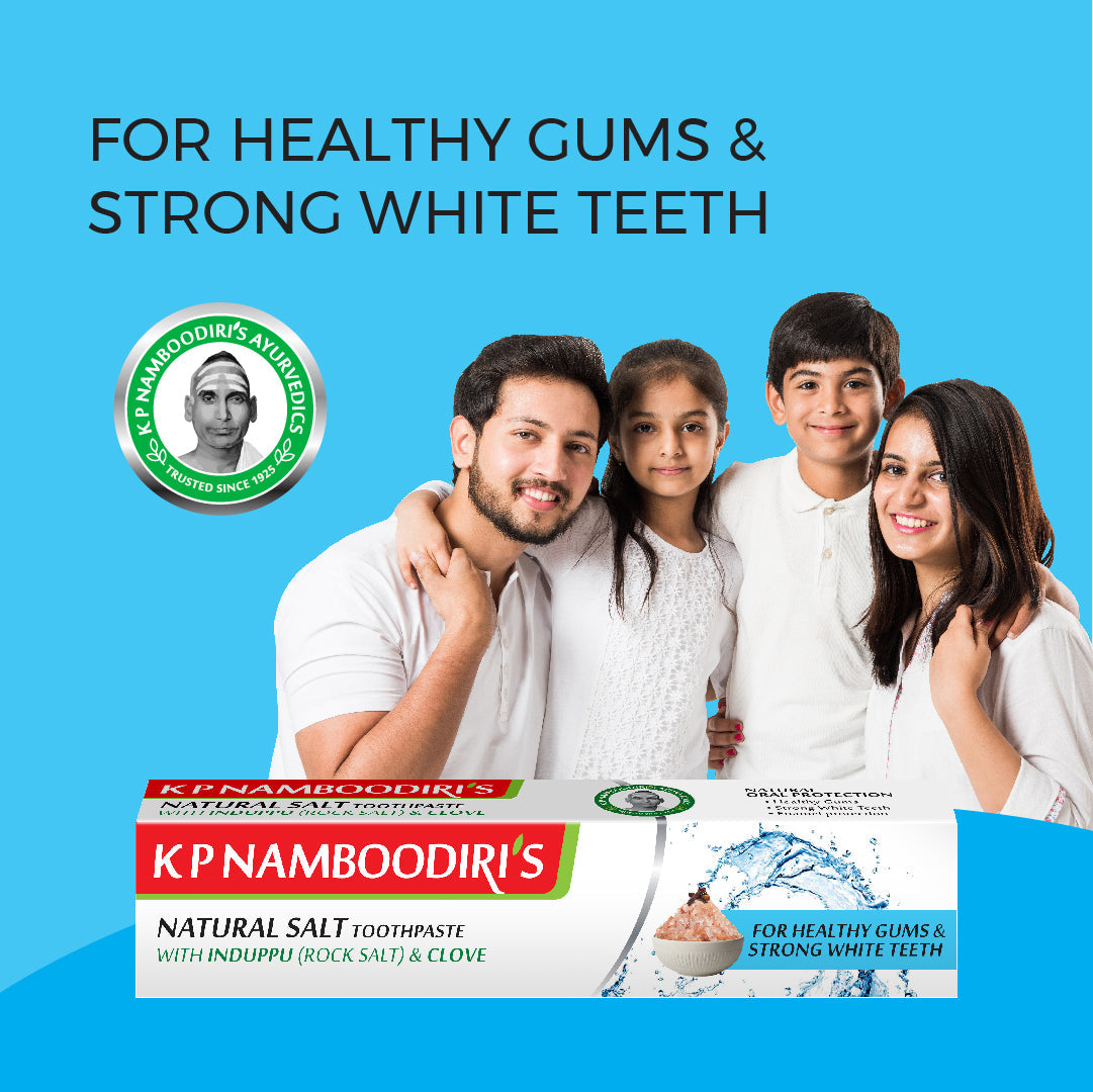 K P Namboodiri's Natural Salt Toothpaste