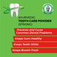 K P Namboodiri’s Ayurvedic Tooth Care Powder(Strong) - Pack of 2