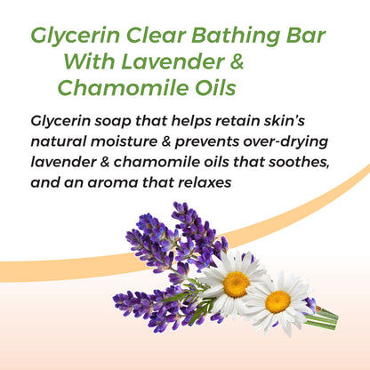 Glycerin Clear Bathing Bar - Clear Bathing Bar - Super Saver Pack