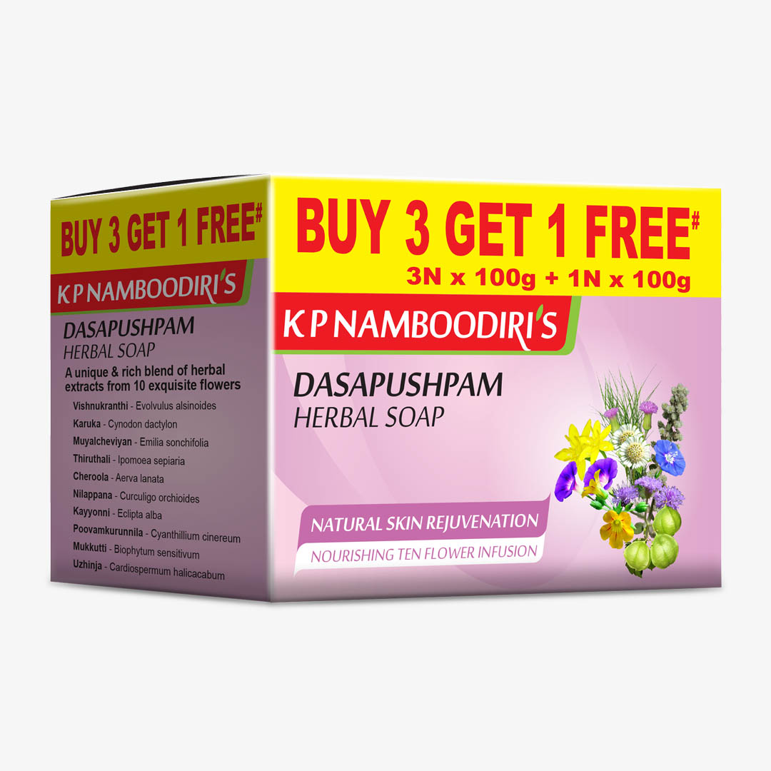 K P Namboodiri's Dasapushpam Herbal Soap