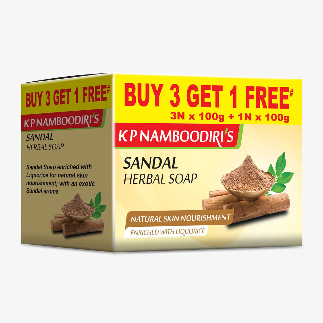 K P Namboodiri's Sandal Herbal Soap