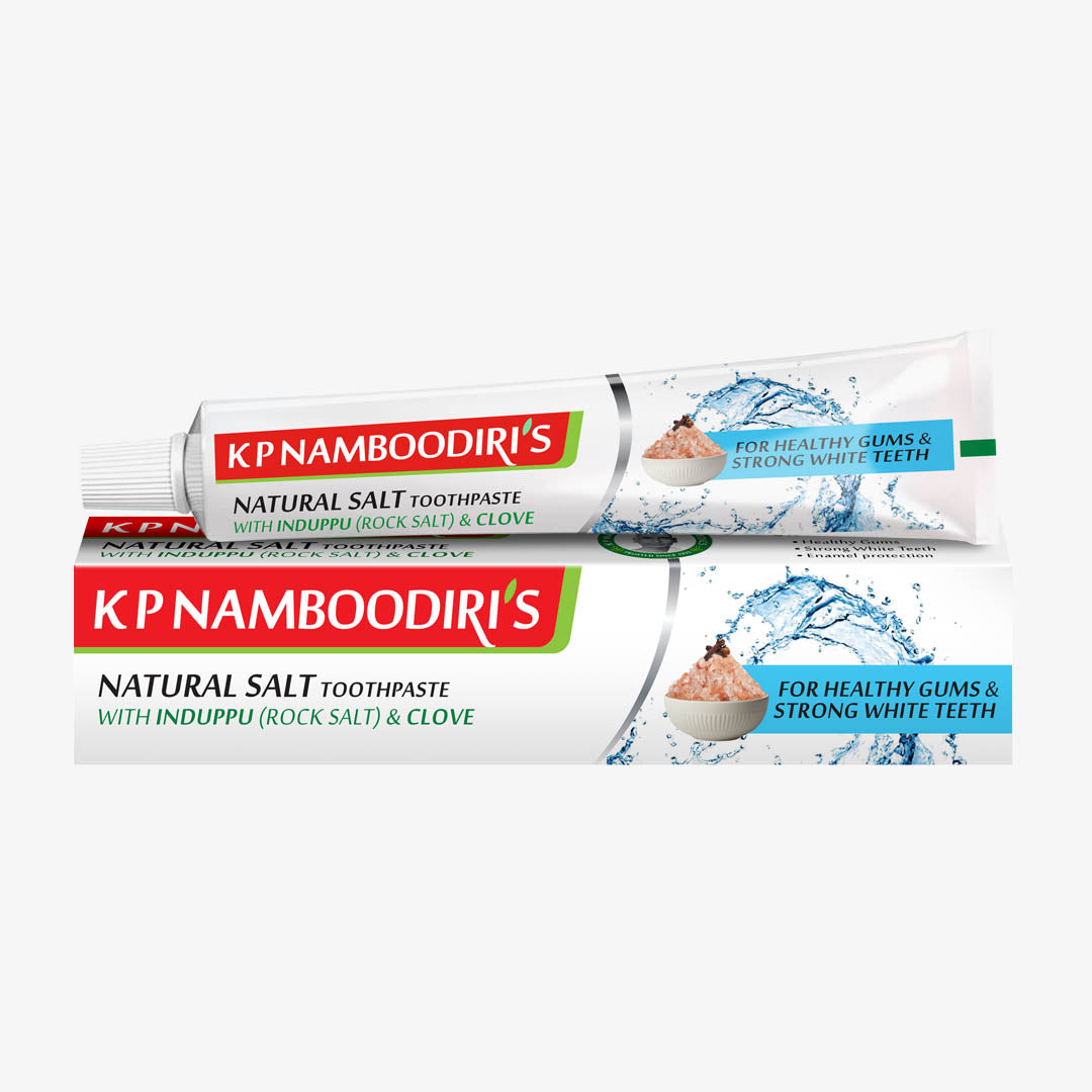 K P Namboodiri's Natural Salt Toothpaste with Induppu and Clove