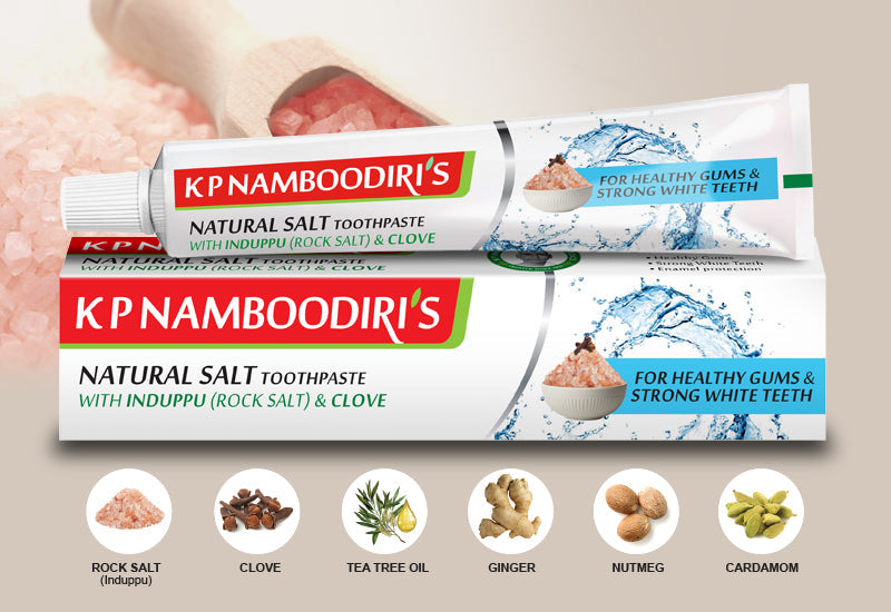 K P Namboodiri's Natural Salt Toothpaste